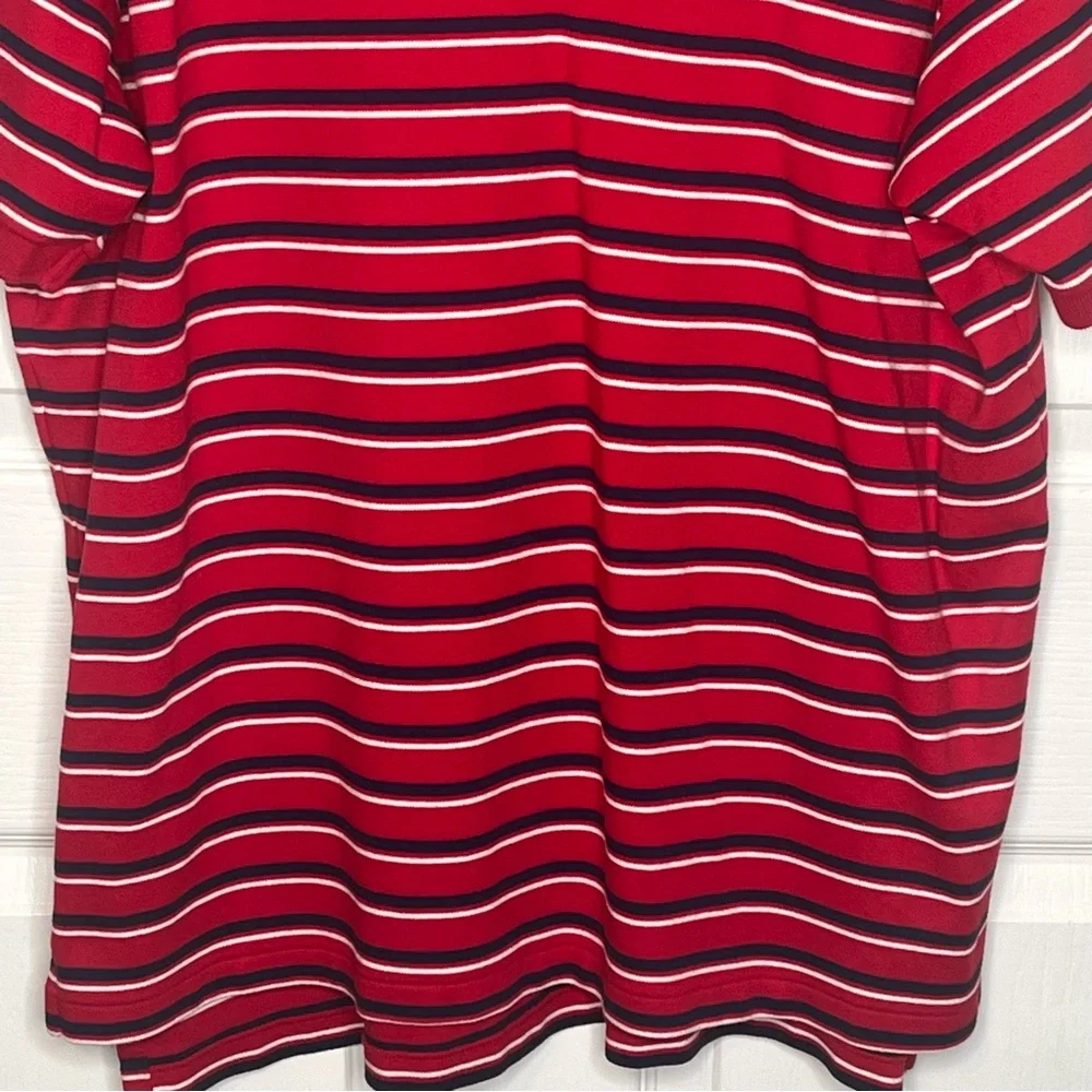 Polo Ralph Lauren Polo Shirt Men’s Sz XL Short Sleeve Red White Striped